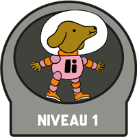 Niveau 1 Badge