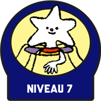 Niveau 7 Badge