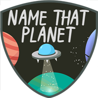 Name That Planet Badge